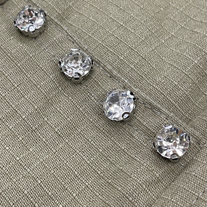 מכנסי טרנינג רחבים מבד ריפסטופ מכותנה בהתאמה אישית של גואנגג'ואו שאנגשאנג, מכנסי ריצה קז'ואל עם אבני חן, מכנסי טרנינג ניתקים, מכנסי קרגו טקטיים - Product Image 4