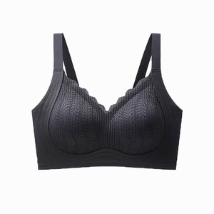 Ropa interior sin costuras Pechos pequeños Push up para mujer Sujetador de pecho grande antiflacidez Expansión exterior Sujetador de elevación ajustable - Product Image 6