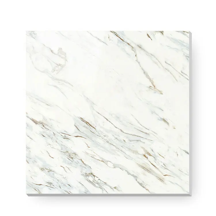 Декоративная глазурованная полированная керамическая плитка для гостиной 600x600, глянцевая белая фарфоровая напольная плитка 24x24 jazz