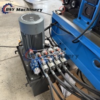 Machine de formage à froid robuste et personnalisée pour la fabrication de poutrelles en acier M pour les projets de construction d'entrepôts en acier