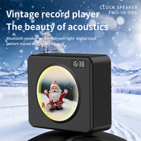 2024 nouveau haut-parleur Led Hifi Subwoofer 6.5W extérieur étanche sans fil Altavoz bleu dent haut-parleurs Vintage tourne-disque