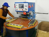 Machine d'emballage à Blister automatique, contrôle PLC, avec ramassage automatique