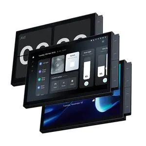 2024 New Arriving Tuya Smart Switch 10 Inch Tuya Smart Home Zigbee Gateway Scene Control Panel Support 8 Country Languages