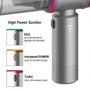 Aspirateur de voiture sans fil 3 en 1 puissant alimenté par batterie avec une aspiration de 6kPa et un <span class=keywords><strong>mini</strong></span> design de flux d'air de 42 m/H pour les voitures - Product Image 3