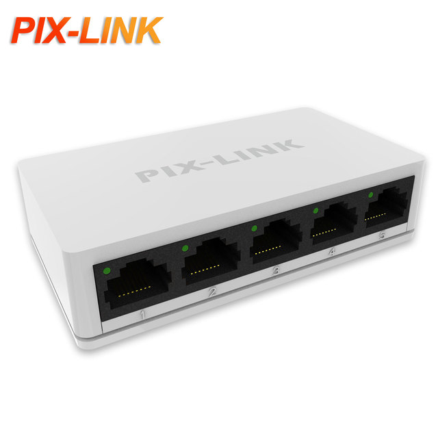 PIX-LINK Ethernet Smart Switch 5/8 Port 100Mbps Mini Fast Network Switch with VLAN 5V Power Supply