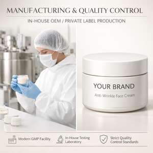 Crema Facial Antiarrugas, Reafirmante, Antienvejecimiento, Cuidado Facial, Marca Privada, Fabricante de Cosméticos OEM ODM, Humectante Reductor de Arrugas - Product Image 4