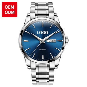 ODM OEM 6898 カスタムロゴ 工場卸売 クラシックスタイル カレンダーギフト 高級防水 クラシックビジネス クォーツ メンズ腕時計 - Product Image 3