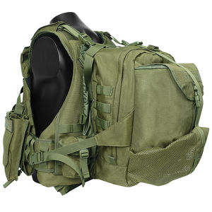 เสื้อกั๊กยุทธวิธีดีไซน์ใหม่ นวัตกรรมกันน้ำ พร้อมระบบ MOLLE ในตัว  กระเป๋าใส่แผ่นเกราะสำหรับกิจกรรมกลางแจ้ง พร้อมกระเป๋าเป้ในตัว - Product Image 3