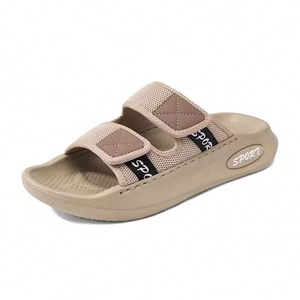Sandales à plateforme pour hommes, style slip-on, pour l'été, sport, haute qualité, antidérapantes, avec boucle, pour la plage, loisirs en plein air, semelle intermédiaire en PVC personnalisée - Product Image 3