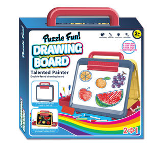 Juguetes educativos para niños, juegos de viaje, tablero de garabatos Magna, pincel de Color, escritura, borrable, bloc de dibujo, bricolaje - Product Image 4
