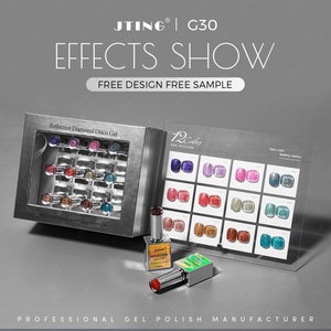 JTING - Colección de Esmaltes de Uñas en Gel Reflectantes de 12 Colores, Esmalte de Uñas en Gel con Destellos de Diamante Súper Brillantes, ODM/OEM, Personalización Privada Gratuita - Product Image 3