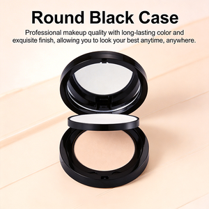 แป้งอัดแข็งวีแกนขายส่ง แป้งพัฟแบบคอมแพค แบรนด์ส่วนตัว แป้งรองพื้นติดทนนาน - Product Image 3