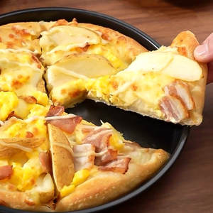 Moules <span class=keywords><strong>à</strong></span> gâteau et <span class=keywords><strong>à</strong></span> pizza en acier au carbone rond antiadhésif de haute performance incroyablement performants pour la préparation culinaire professionnelle en cuisine - Product Image 2