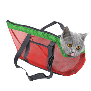 กระเป๋าใส่สัตว์เลี้ยงแบบตาข่ายระบายอากาศได้สำหรับแมวและสุนัขความจุขนาดใหญ่รูปทรงครึ่งวงกลม - Product Image 1