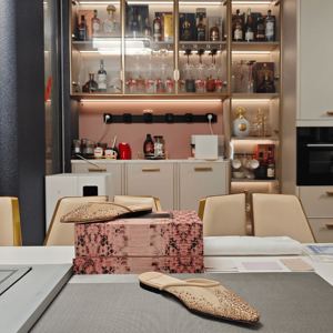 Jimmy Women's Elegant Rhinestone Decor Slide Slippers Comfortable Open Back Shoes for Home Wear and Evening Events Chooing - Product Image 3