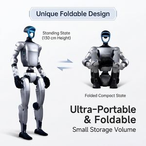 Robot Humanoide Unitree G1 2026, el Más Reciente, Agente Biónico Inteligente con IA, Robot Plegable de 23-43 DOF para Investigación y Educación STEM - Product Image 4