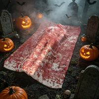 Décorations d'Halloween en tissu PVC, accessoires d'horreur, ornements fantômes suspendus pour maison hantée en extérieur, modèle Xingtu 10