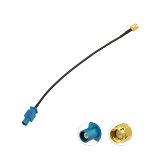 Superbat RG174 cáp đồng trục fakra để SMA Cáp Pigtail <span class=keywords><strong>Sirius</strong></span> <span class=keywords><strong>XM</strong></span> đài phát thanh cáp vệ tinh - Product Image 2