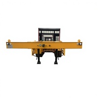 Prix usine JINFENG Châssis de semi-remorque squelette en acier 2/3 essieux 20FT 40FT pour conteneurs, avec train de roulement robuste