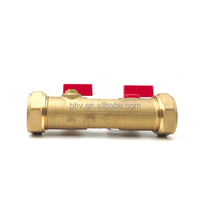 BH DN20 Flow Meter <strong>Measuring</strong> <strong>Balancing</strong> Valve With Visual Flow Indicator Filling And Flushing Valve - Product Image 6