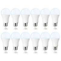 Ampoule LED SMD 6W/9W/12W/14W/16W A19 A60 de super qualité avec 5000K 1500 lumens alimentation directe en usine pour une utilisation intérieure et extérieure