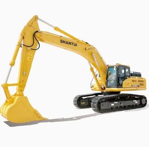 Excavadora de cadenas Shantui SE370LC de 37 toneladas, máquina de construcción profesional, motor Weichai, caja de cambios, certificación CE ISO EPA 1 - Product Image 1