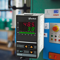 Termoregulator Industri Terlaris Pengontrol Suhu dengan Casing Plastik Tahan Api Bersertifikasi CE Kontrol PID RS-485