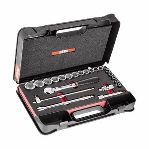 Juego de llaves de vaso de 608 1/2 pulgadas, kit de herramientas profesional para mecánicos, para reparación automotriz - Product Image 1