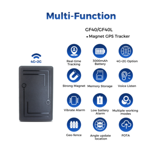 Rastreador GPS Inalámbrico Magnético 4G con AGPS, Beidou, LBS, Resistente al Agua, 1 Año de Garantía, Portátil <span class=keywords><strong>para</strong></span> Auto y Motocicleta - Product Image 1