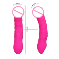 Vibrador con Rotación de Punto G para la Masturbación Femenina, Estimulador de Silicona, Juguete Sexual para Mujeres