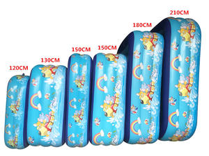 Piscine extérieure <span class=keywords><strong>de</strong></span> jeu au-dessus du sol adulte enfants adultes pliant carré intérieur épaissi gonflable - Product Image 3