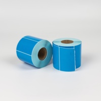 Rouleau de papier adhésif thermique de 4,6 pouces pour étiquettes d'impression thermique de codes-barres, logistique et expédition