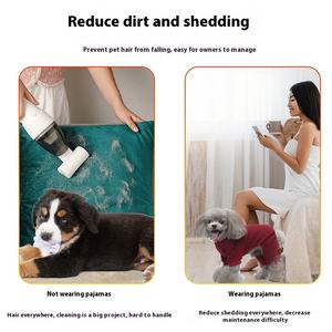 En çok satan kalınlaşmış sıcak sonbahar kış Pet giyim dört bacaklı katı tek parça rüzgar geçirmez köpek giysileri karikatür noel - Product Image 4