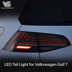 Luz Trasera LED 2013-2020 con Luz de Circulación y Señal de Giro para Volkswagen Golf 7 / 7.5, Reemplazo Personalizado para Pedidos al por Mayor - Product Image 1