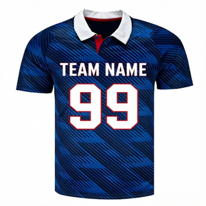 Camisetas de Fútbol Personalizadas de la Copa Mundial de Fútbol Versión Tailandia 2026, Spandex/Algodón, Transpirables, de Secado Rápido, Manga Corta, Unisex, para Clubes y Equipos - Product Image 2