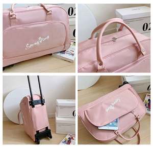 Maleta de Viaje Personalizada, Grande, Impermeable, de Tela Oxford, con Ruedas, para Viajes Cortos, Mudanzas y Almacenamiento - Product Image 3