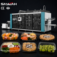 Plastic Bakjes Platenvlees Fruitbakje Plastic Vacuümvormende Machine Thermovormende Machine
