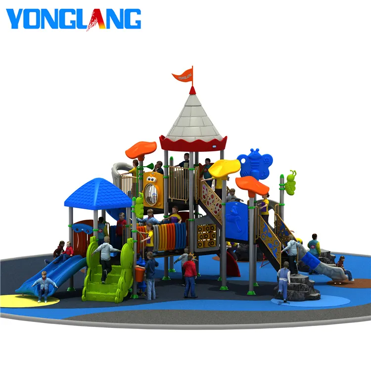 Yeni tasarım çocuklar oyun parkı açık oyun alanı ekipmanları eğlence parkı ögeleri satılık