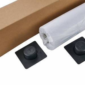 Rouleau de toile vierge en polyester brillant ou mat imprimable pour bannière extérieure à jet d'encre éco-solvant ou latex - Product Image 1