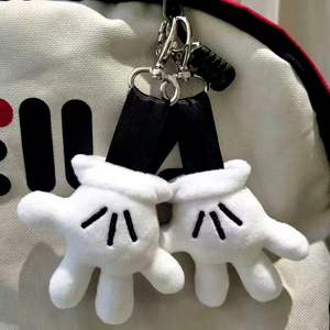 Pendentifs en peluche créatifs, mignons et merveilleux, en forme <span class=keywords><strong>de</strong></span> lettre, imprimés en relief, légers et portables, pour sacs à dos et sacs à main décoratifs - Product Image 2