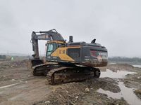 Excavadora Volvo EC550 Usada de Alto Rendimiento, 55 Toneladas, de Segunda Mano, a Precio Económico, Máquina Original de Suecia, EC500 460
