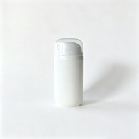 Flacon de lotion ovale sans air de 50 à 100 ml, en plastique PP, flacon sous vide portable, conteneur de recharge cosmétique pour les soins de la peau