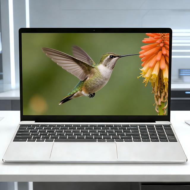 New Desktop Laptop Ordinateur Business Laptop AMD/Intel RAM SSD Windows 11 Pro Backlit Keyboard English Metal Body 15.6" Screen