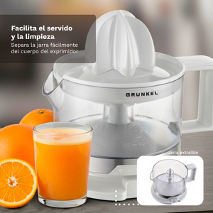 Spremiagrumi elettrico Grunkel Citrus Juicer 40W 500Ml per la preparazione di succhi freschi di arancia e limone - Product Image 6