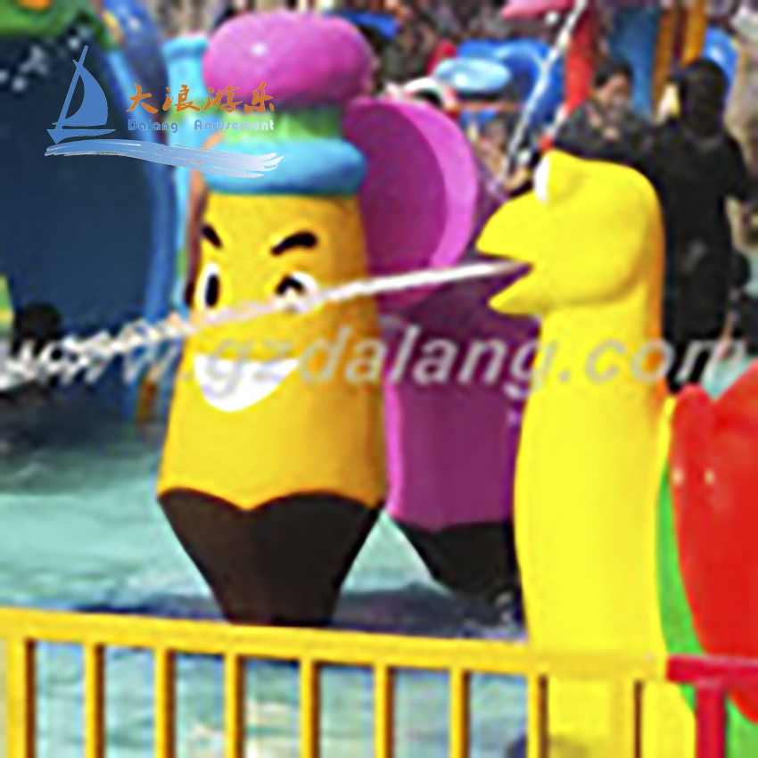 Enfants équipement de jeu de l'eau crayon jeu de l'eau pour le parc aquatique