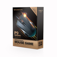 Boîte d'emballage en carton ondulé personnalisé Recyclable écologique pour jeu de souris optique pour produits électroniques