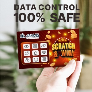 <span class=keywords><strong>Cartes</strong></span> à gratter personnalisées en carton fantaisie avec impression numérique couleur, <span class=keywords><strong>cartes</strong></span> <span class=keywords><strong>prépayées</strong></span> personnalisées avec code de numéro de série - Product Image 5