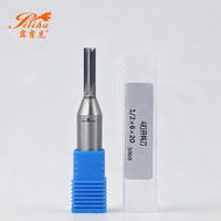 Mata Bor Router Kayu yang Dapat Disesuaikan, Stabil, dan Tahan Lama, Mata Bor Router TCT 4 Flute Pemotong Cepat dengan Shank Bulat Universal