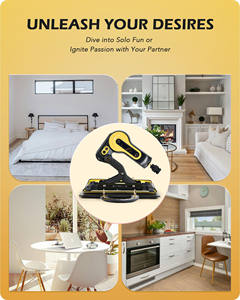 Máquina de Sexo Pistola Dildo Realista con Calefacción Vibración Empuje Automático para Estimulación <span class=keywords><strong>Anal</strong></span> y de Clítoris para Masturbación Femenina - Product Image 5