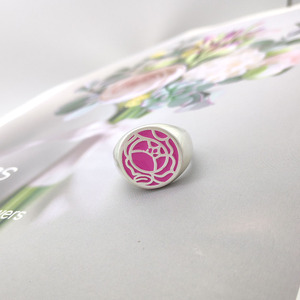 <span class=keywords><strong>Anillo</strong></span> de Sello de Rosa en Oferta, <span class=keywords><strong>Anillo</strong></span> Abierto Ajustable con Flor Rosa, Joyería de Cosplay de Anime <span class=keywords><strong>Utena</strong></span> Tenjou Anthy Himemiya al por Mayor - Product Image 5